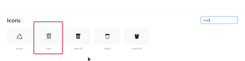 How to use react-bootstrap-icons ?